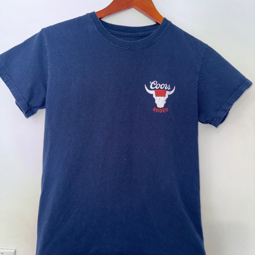 Coors Rodeo Navy Graphic Tee